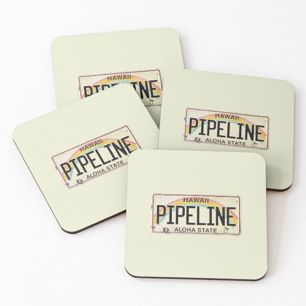 Item preview, Vintage Hawaii License Plate Pipeline designed and sold by northshoresign.