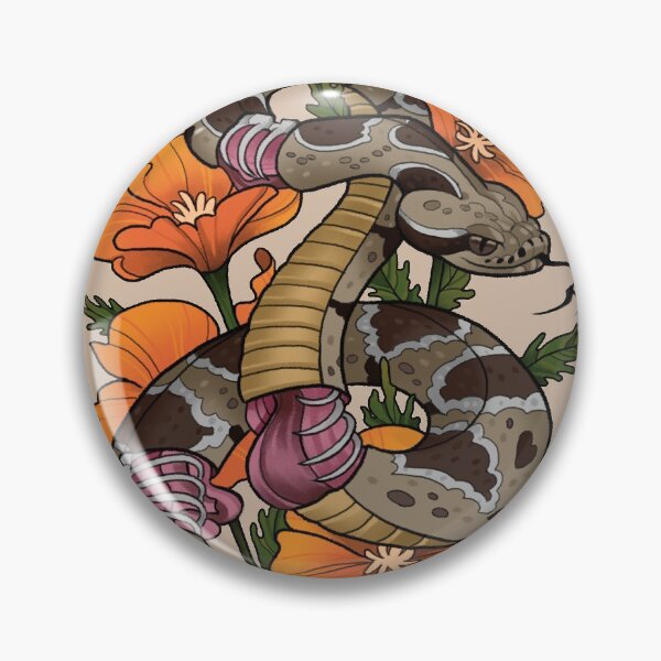 Item preview, Rattlesnake & Poppies designed and sold by alekivz.