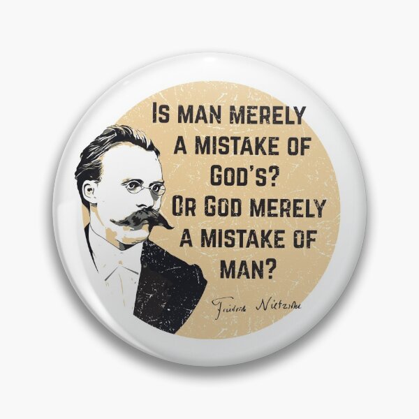 Item preview, Nietzsche - God question Quote designed and sold by radvas.