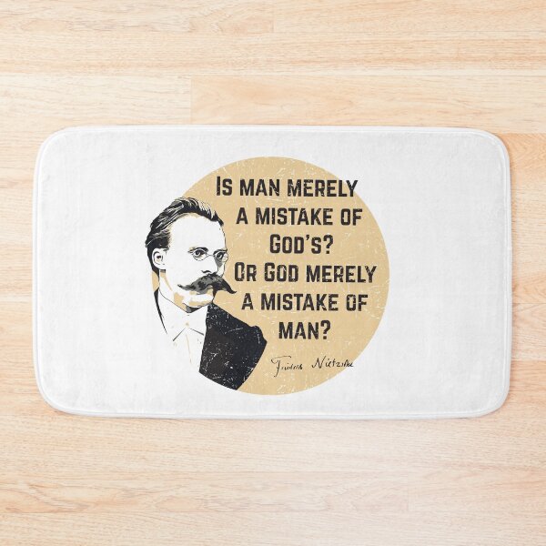 Item preview, Nietzsche - God question Quote designed and sold by radvas.