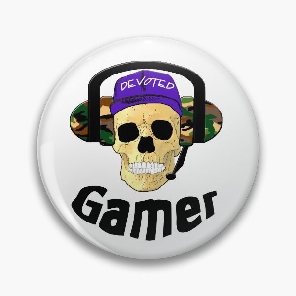 Item preview, A devoted gamer. designed and sold by Cipher2.