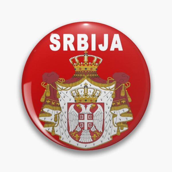 Item preview, Serbian National Srbija Grand Coat of Arms designed and sold by merchhost.