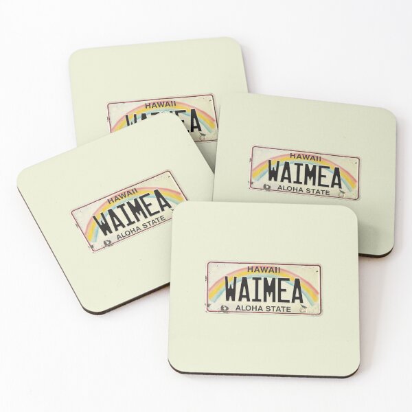 Item preview, Vintage Hawaii License Plate Waimea designed and sold by northshoresign.
