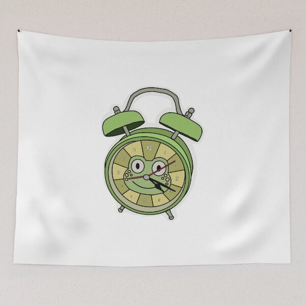 Item preview, Frog Clock designed and sold by TheWeatherGirl.
