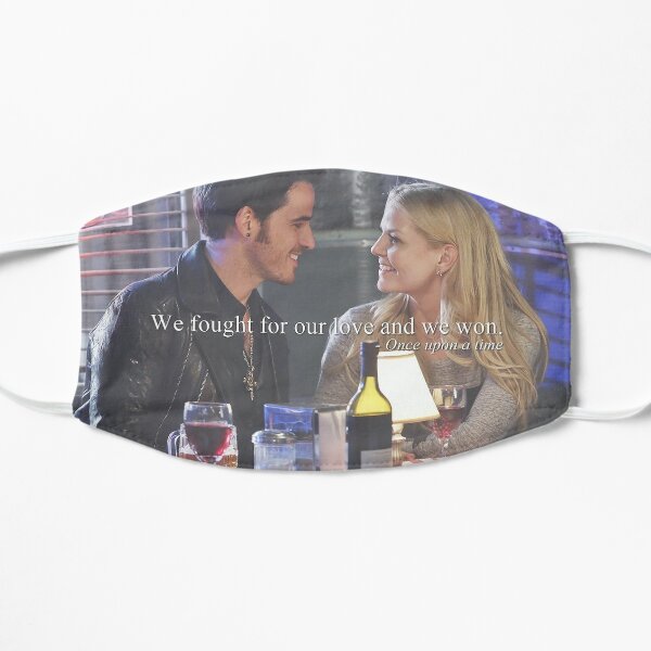 we won Flat Mask