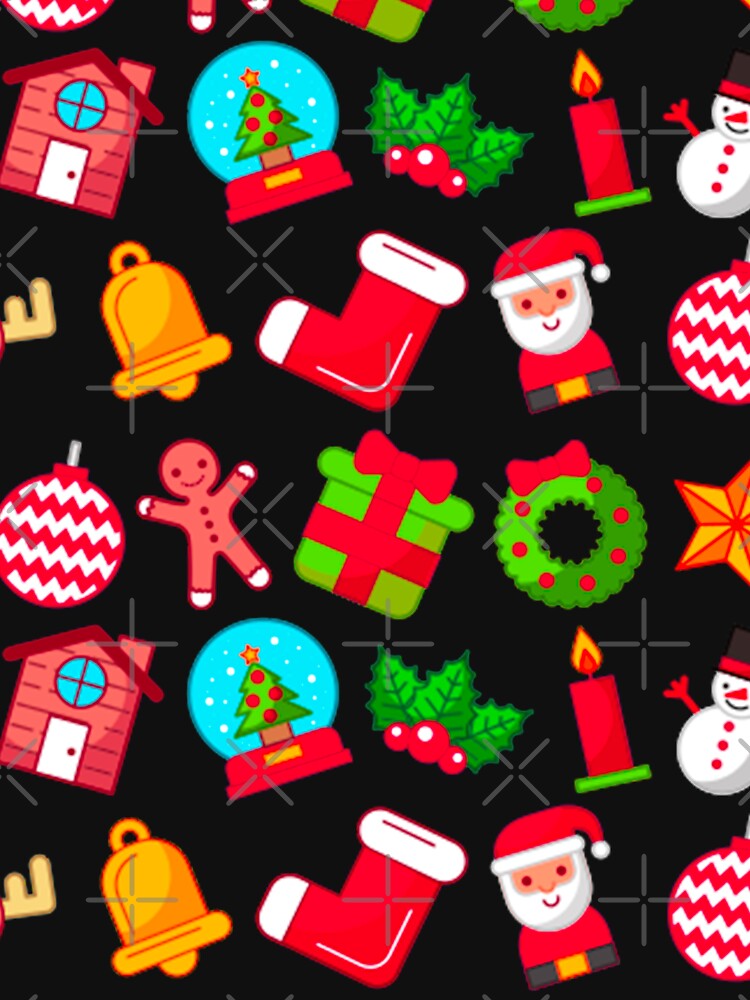 Thumbnail 7 von 7, Funktionsshirt, Weihnachtsmuster designt und verkauft von ryaneliz91.