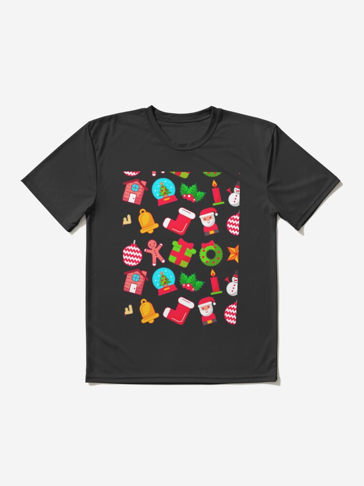 Thumbnail 2 von 7, Funktionsshirt, Weihnachtsmuster designt und verkauft von ryaneliz91.