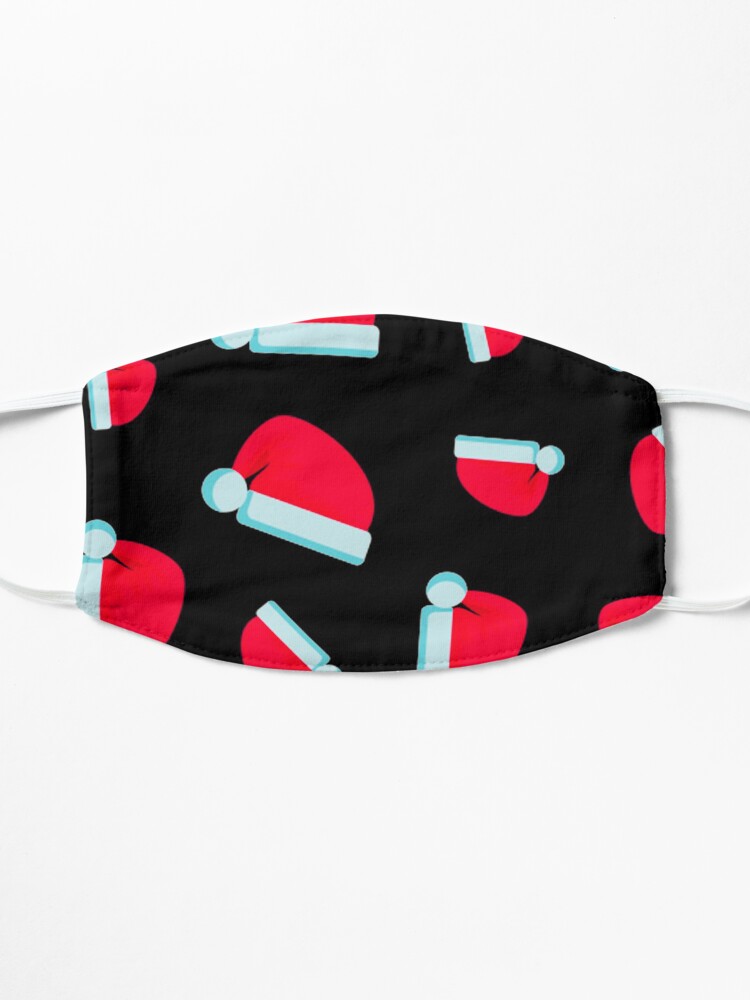 Masque 'Modèle de bonnet de Noel' : autre vue