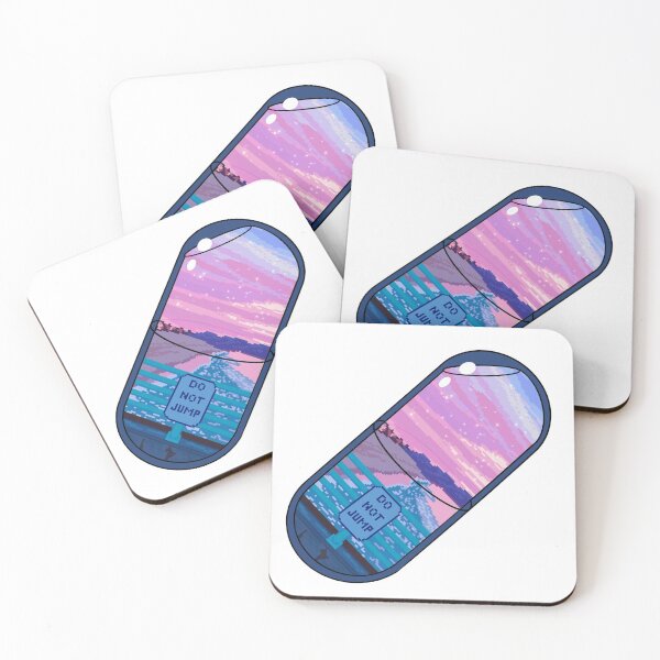 Item preview, Aesthetic View Pill Capsule - Do Not Jump    designed and sold by CAndersonsworld.