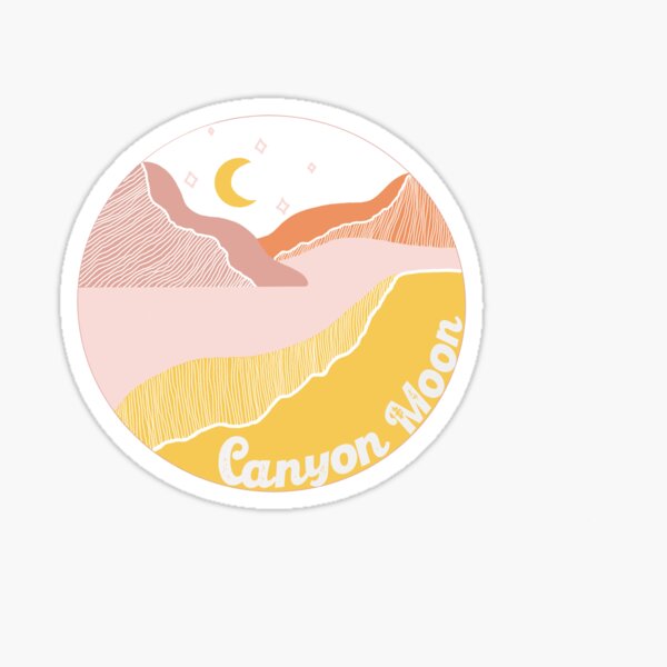Pegatina Harry Styles Canyon Moon Pegatina