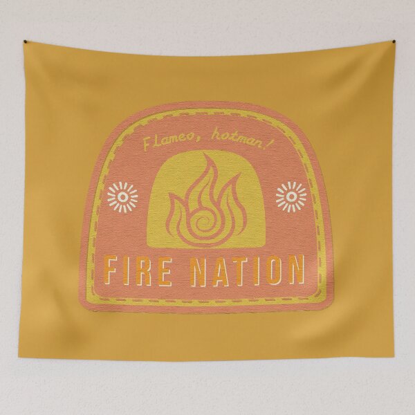 Item preview, Fire Nation Patch designed and sold by Ethan Sanders.