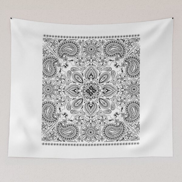 Item preview, Classic Bandana Style (White version) designed and sold by graphicmeyou.