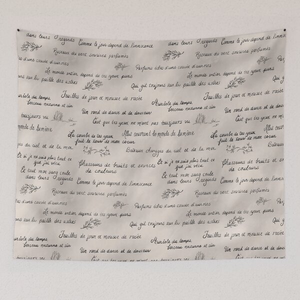 Item preview, Poema francés designed and sold by Sharilea.