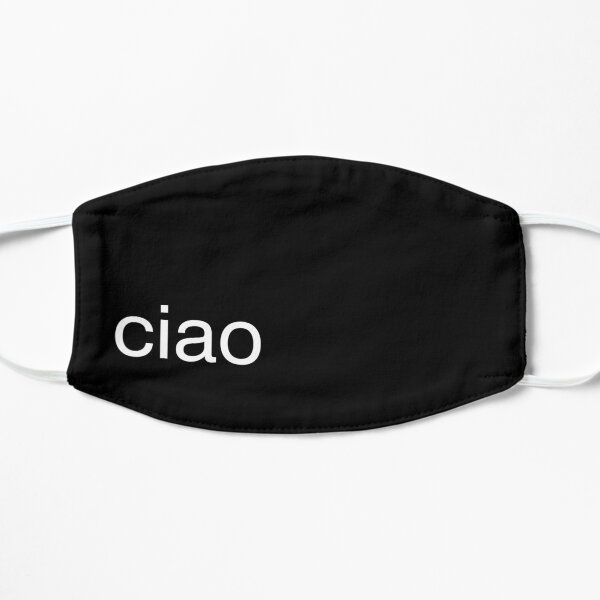 Ciao - Italian Flat Mask