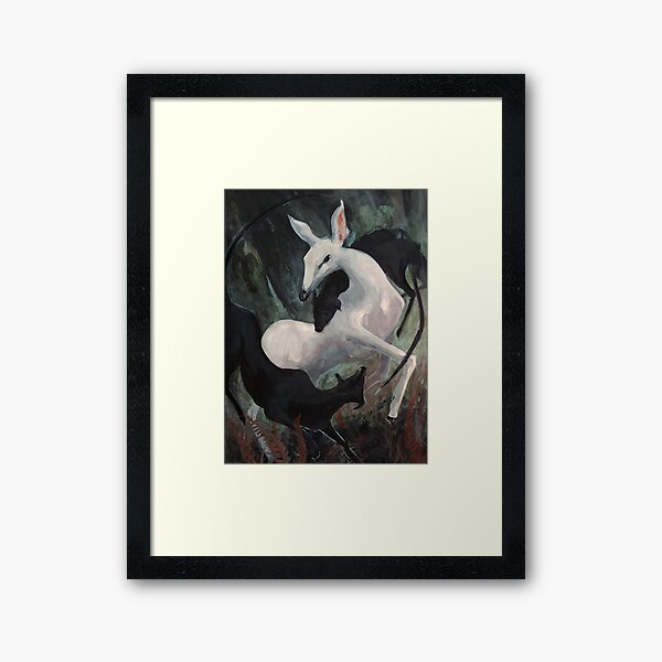 Dance in the Forest - Oisin's Mother Framed Art Print