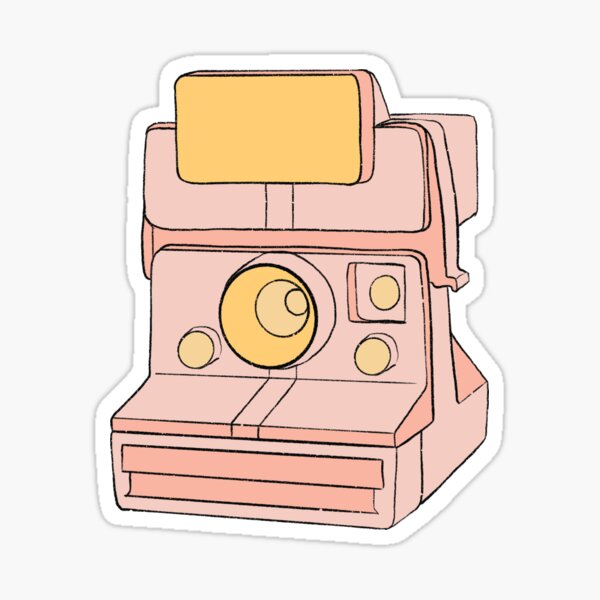 Old-School Polaroid Sticker