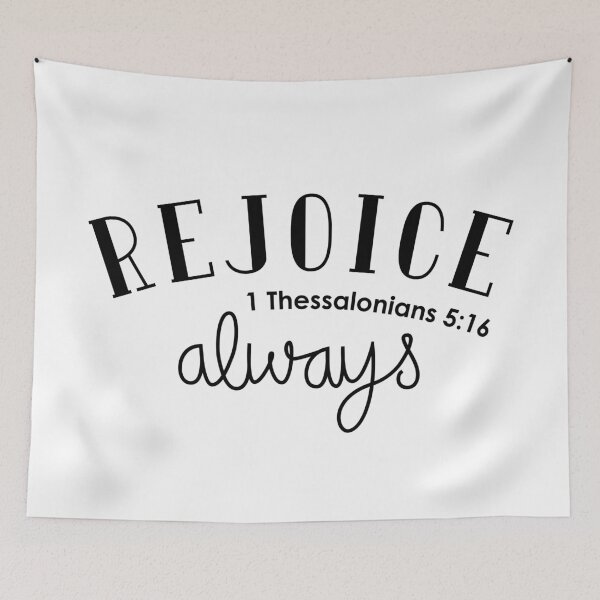 Item preview, Rejoice Always designed and sold by themoodydecor.