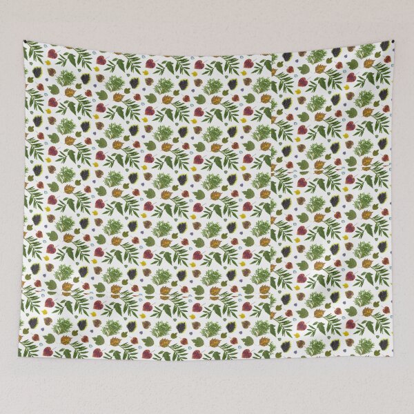 Item preview, Leaves and Twigs, White Background designed and sold by Art by Roberto Sabas.
