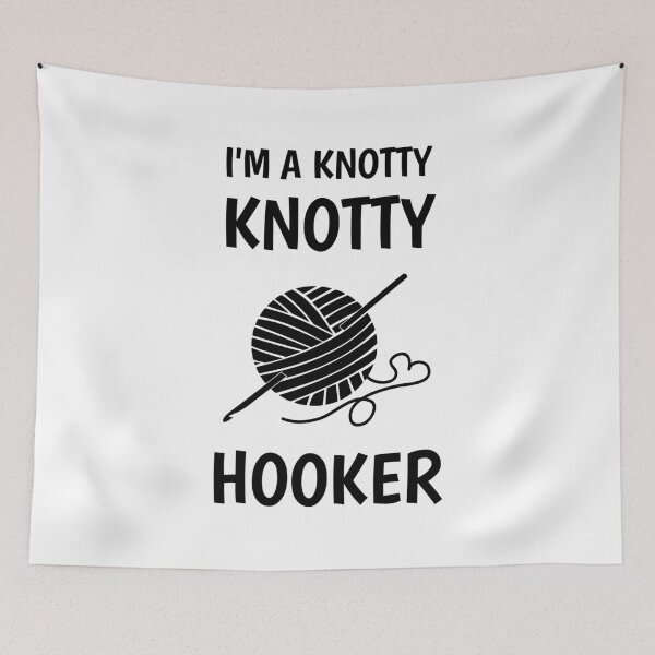 Item preview, Funny Crochet, Crocheting - Knotty Hooker designed and sold by EstelleStar.