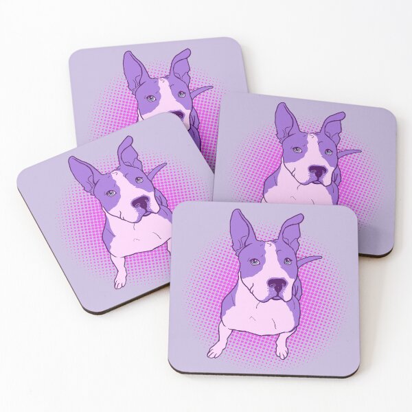 Item preview, Pittie Púrpura designed and sold by CaptainSunshine.