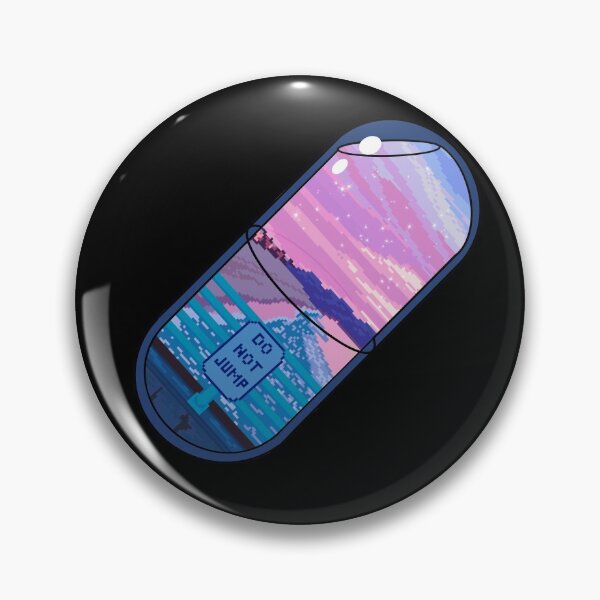 Item preview, Aesthetic View Pill Capsule - Do Not Jump    designed and sold by CAndersonsworld.