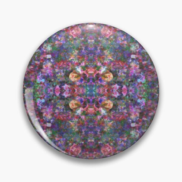 Aperçu de l'œuvre Loose Abstract Kaleidoscope Pattern. Garden Colours. créée et vendue par MindTravel.