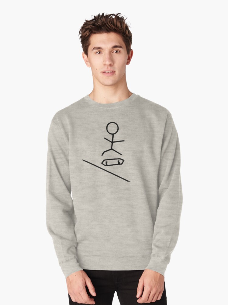 LOUIS TOMLINSON TATTOO - SKATEBOARD MAN | Pullover Sweatshirt