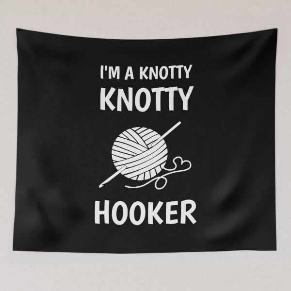 Item preview, Funny Crochet, Crocheting - Knotty Hooker designed and sold by EstelleStar.