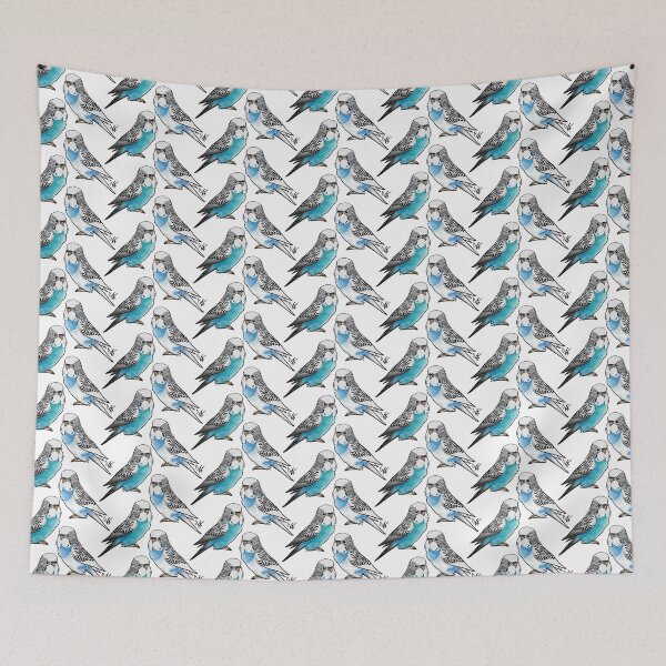 Item preview, Two Budgies designed and sold by Jennifer Stolzer.