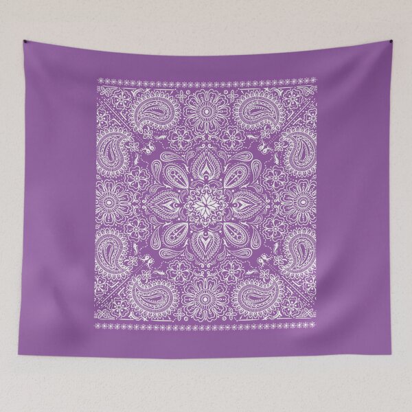 Item preview, Classic Bandana Style (Purple version) designed and sold by graphicmeyou.