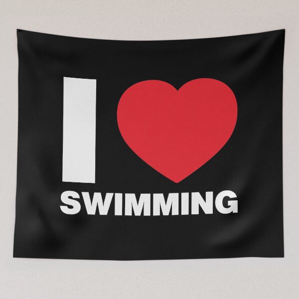 Item preview, I Love Swimming designed and sold by Thestarrysky.