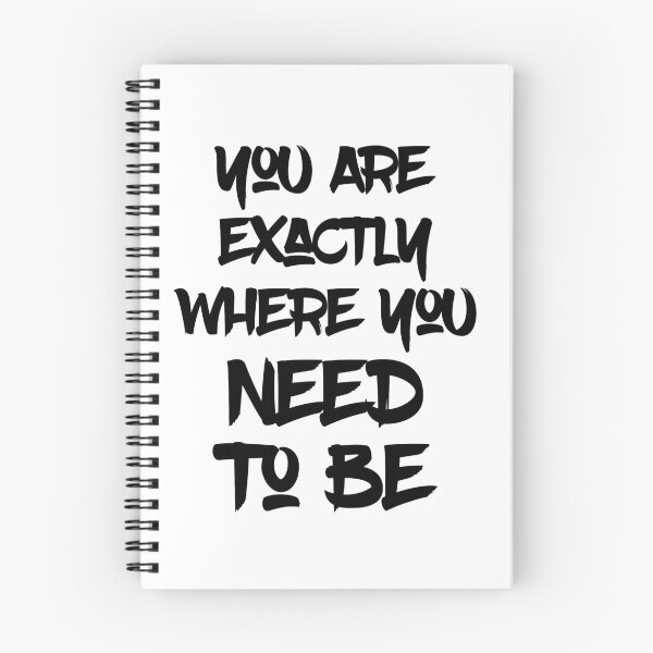 Item preview, You are exactly where you need to be ,Office decor ,Yoga ,Eco-friendly designed and sold by Noussairox.