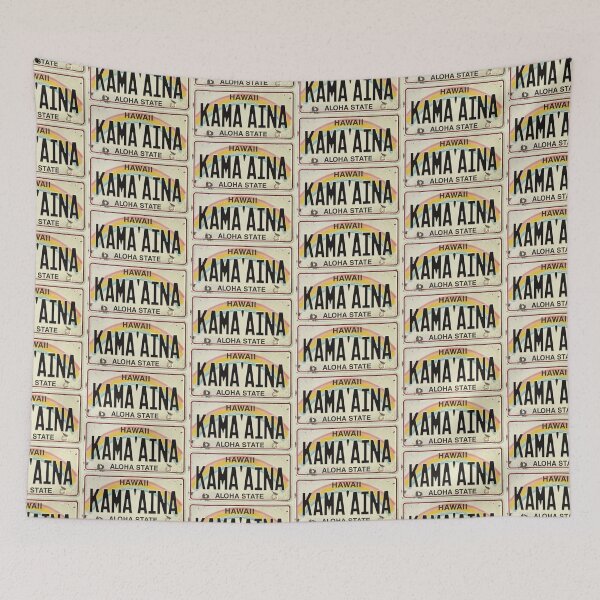 Item preview, Vintage Hawaii License Plate Kama'aina designed and sold by northshoresign.