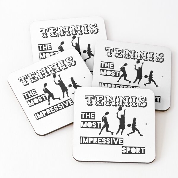 Item preview, nice & cute illustration "tennis the most impressive sport" for gift designed and sold by aromed2002.