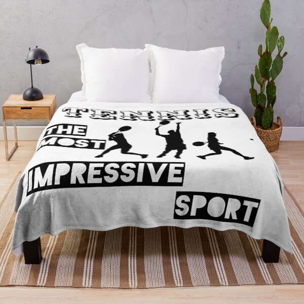 Item preview, nice & cute illustration "tennis the most impressive sport" for gift designed and sold by aromed2002.