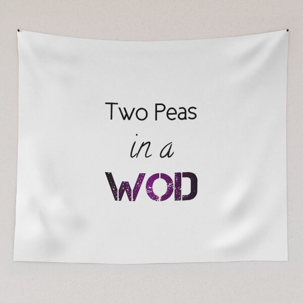 Item preview, Tow peas in a wod,Funny gift  designed and sold by Essakhi12.