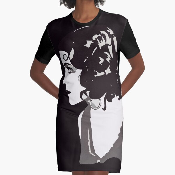 Woman Graphic T-Shirt Dress