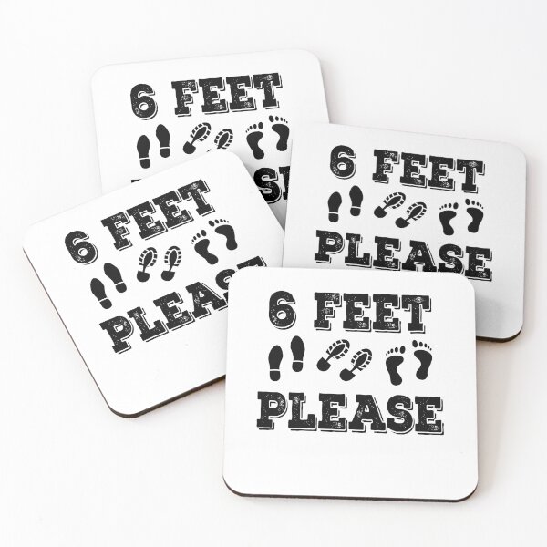 Item preview,  6 Feet Please designed and sold by graphicmeyou.