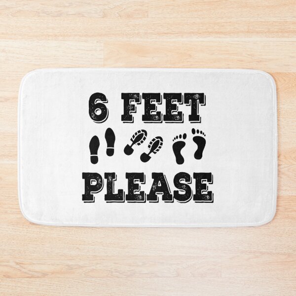 Item preview,  6 Feet Please designed and sold by graphicmeyou.