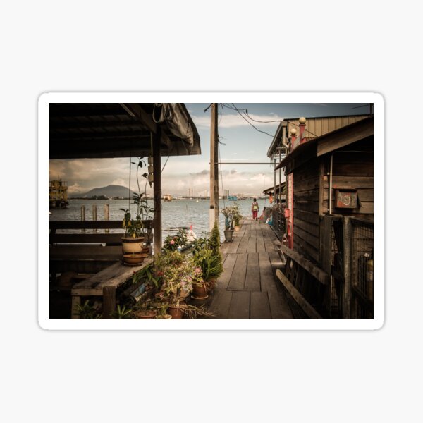Fisherman Village Sticker