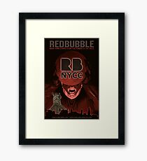 Redbubble invades NYCC Framed Print