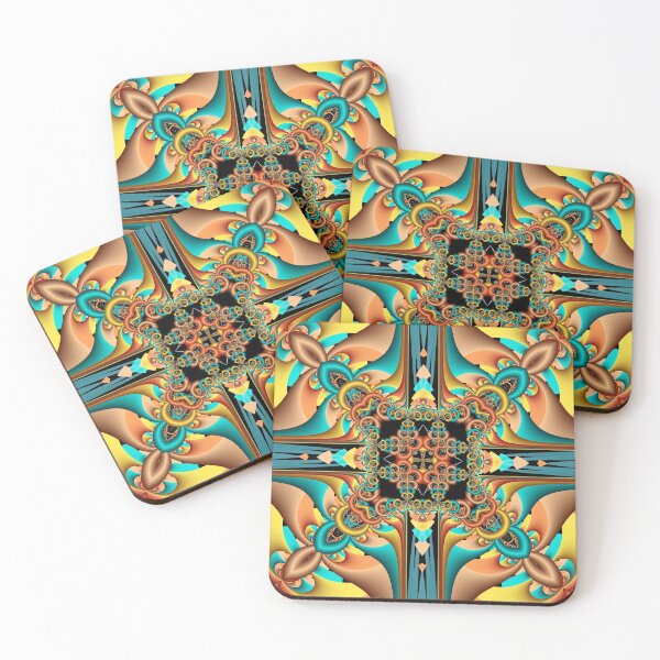 Item preview, Decorative Symmetrical Kaleidoscope Pattern designed and sold by pinkal.