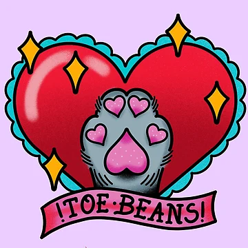 Artwork thumbnail, Toe Beans by Ollie Idlehanded