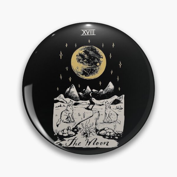 Item preview, Moon Tarot Card designed and sold by CrystalCrush.