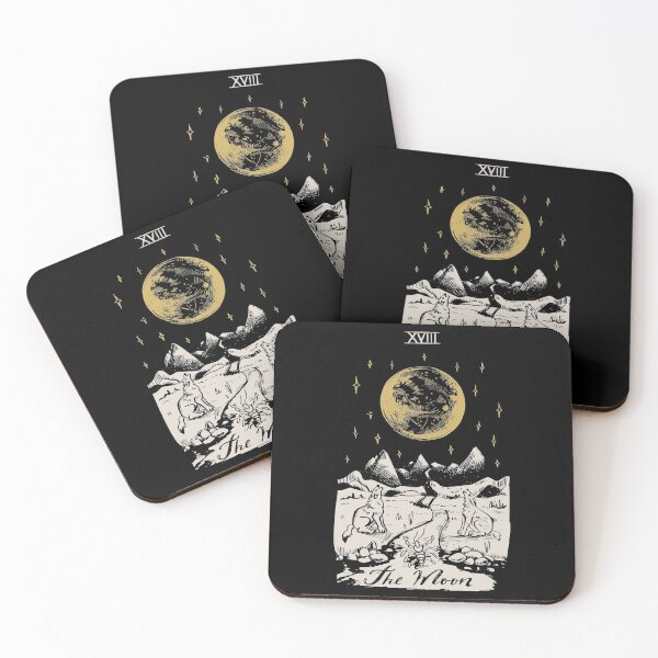 Item preview, Moon Tarot Card designed and sold by CrystalCrush.