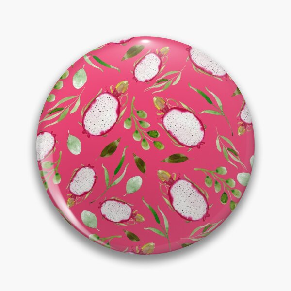 Item preview, Dragonfruit  | Watercolor | Pattern designed and sold by Harpley Design Studio.