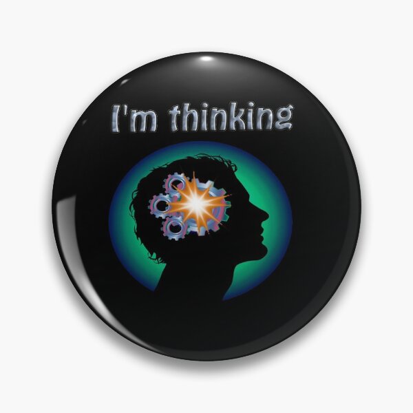 Item preview, I'm thinking T-shirt Geek funny shirt designed and sold by BoxHM.
