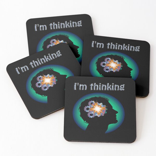 Item preview, I'm thinking T-shirt Geek funny shirt designed and sold by BoxHM.