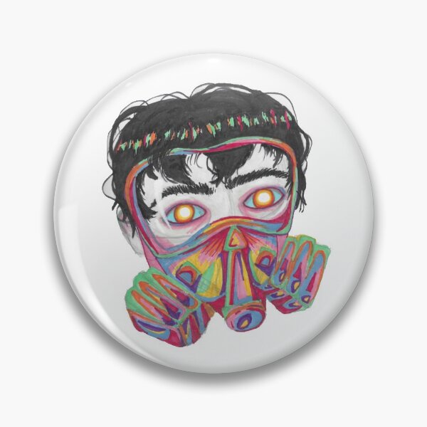 Item preview, Colorful gas mask  designed and sold by TillysTeaTime.