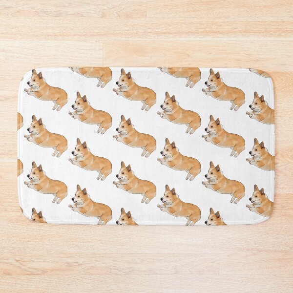 Item preview, Leaping Corgi designed and sold by Madrae.